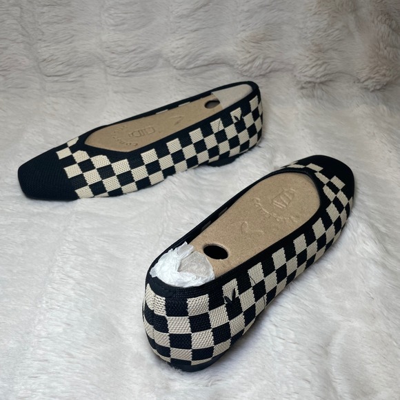 VIVAIA Square-Toe V-Cut Flats (Margot™ 2.0) EU 42 / US 10.5 - Picture 5 of 10